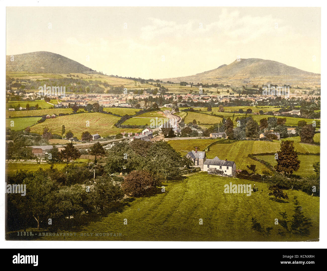 Map of abergavenny hires stock photography and images Alamy
