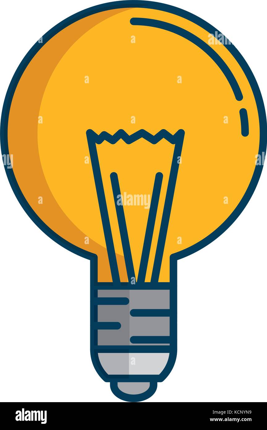 bulb light isolated icon vector illustration design Stock Vector Image ...