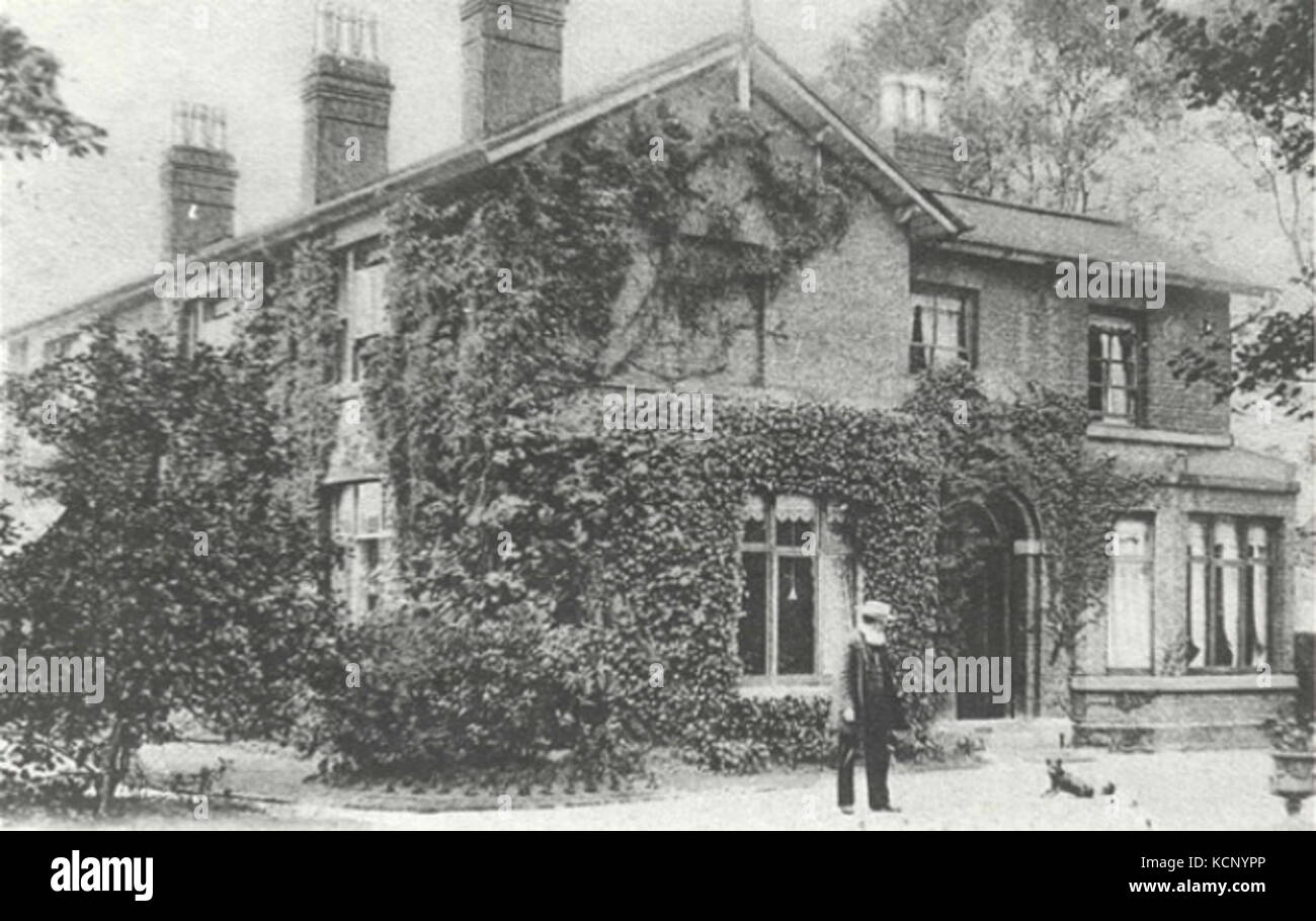 Heaton Chapel rectory c.1905 Stock Photo Alamy