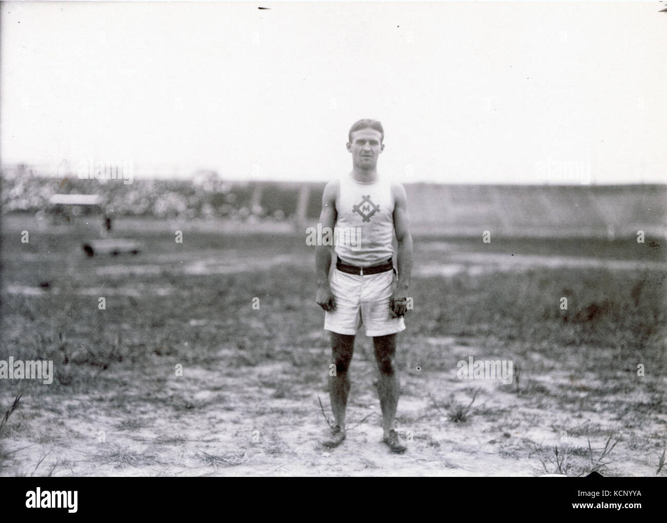 Archie Hahn, an American sprinter, won gold in the 60, 100, and 200 ...