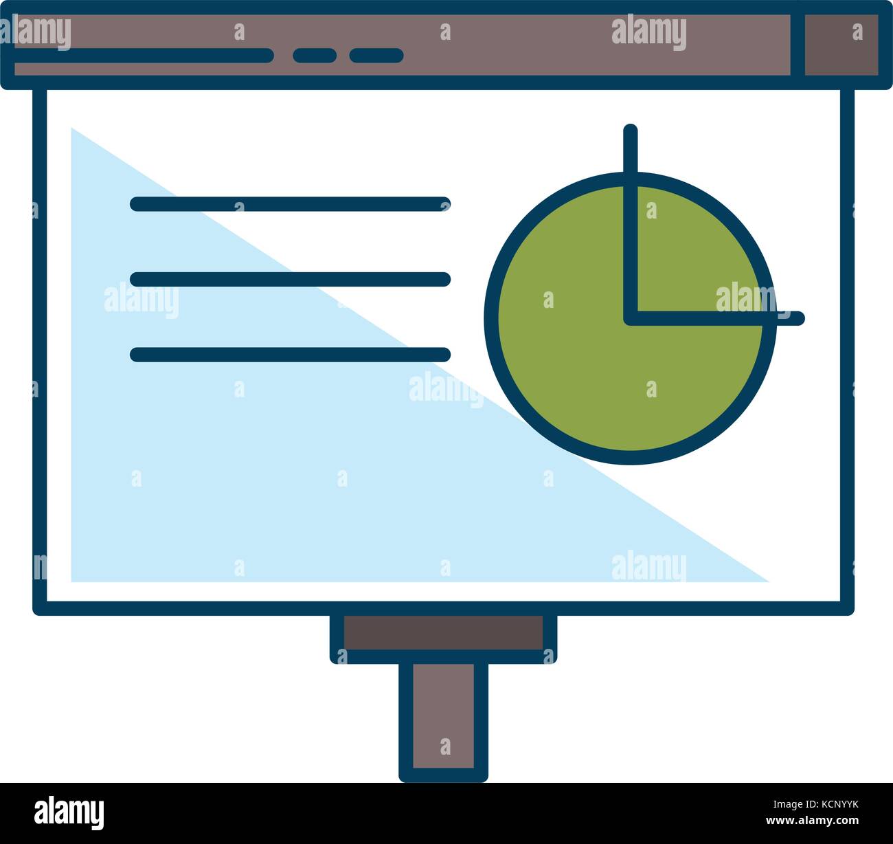 paperboard training isolated icon vector illustration design Stock ...