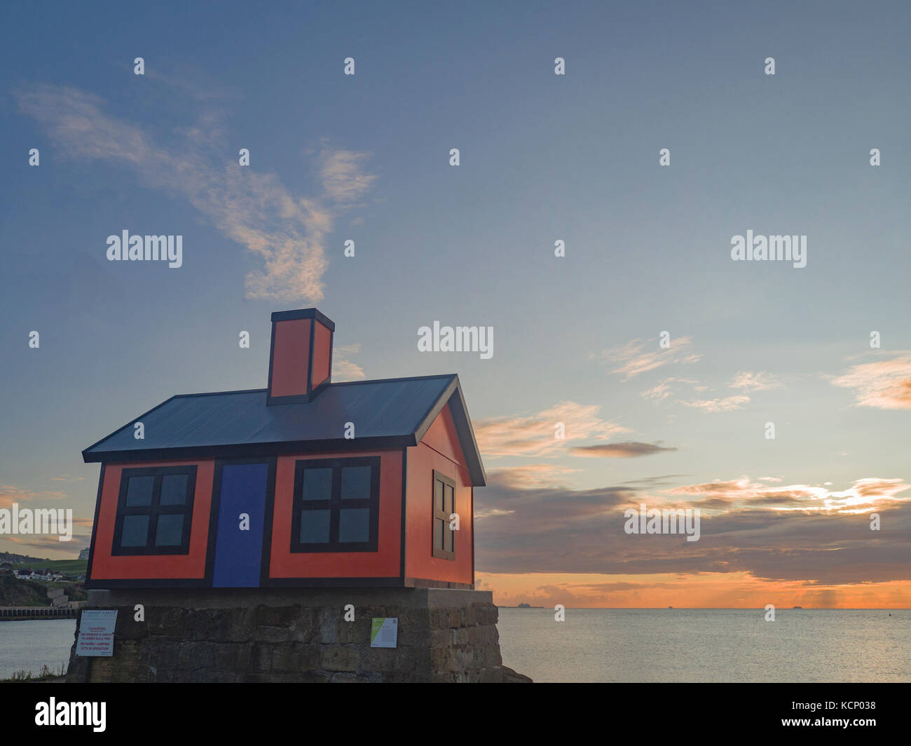 Richard woods Holiday home, Folkestone, Kent Stock Photo Alamy