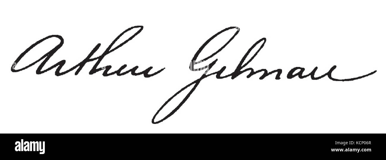 Historical signature example Black and White Stock Photos & Images - Alamy