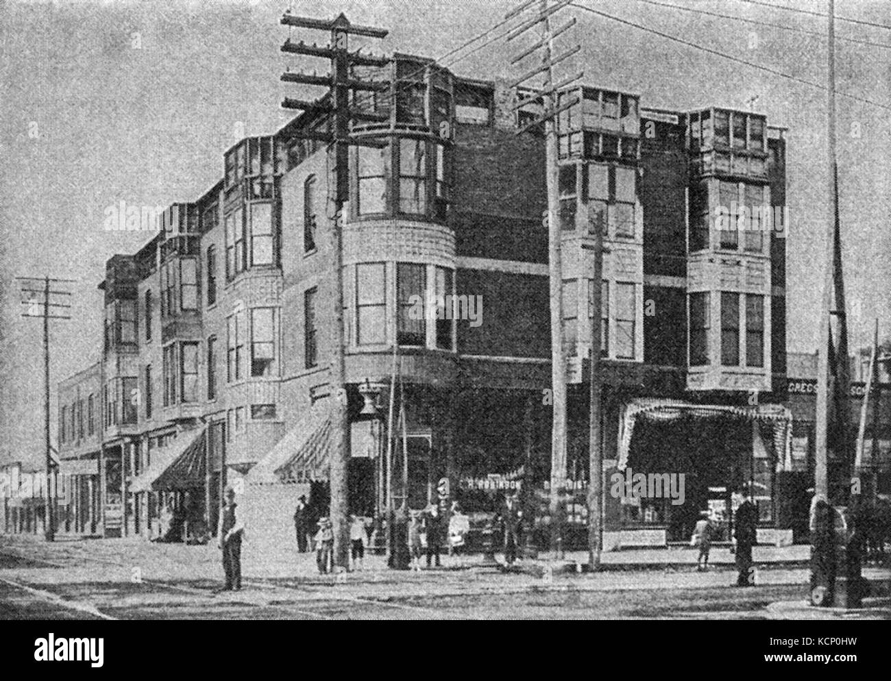 H. H. Holmes Castle Stock Photo Alamy