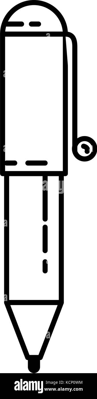 pen write isolated icon vector illustration design Stock Vector Image ...