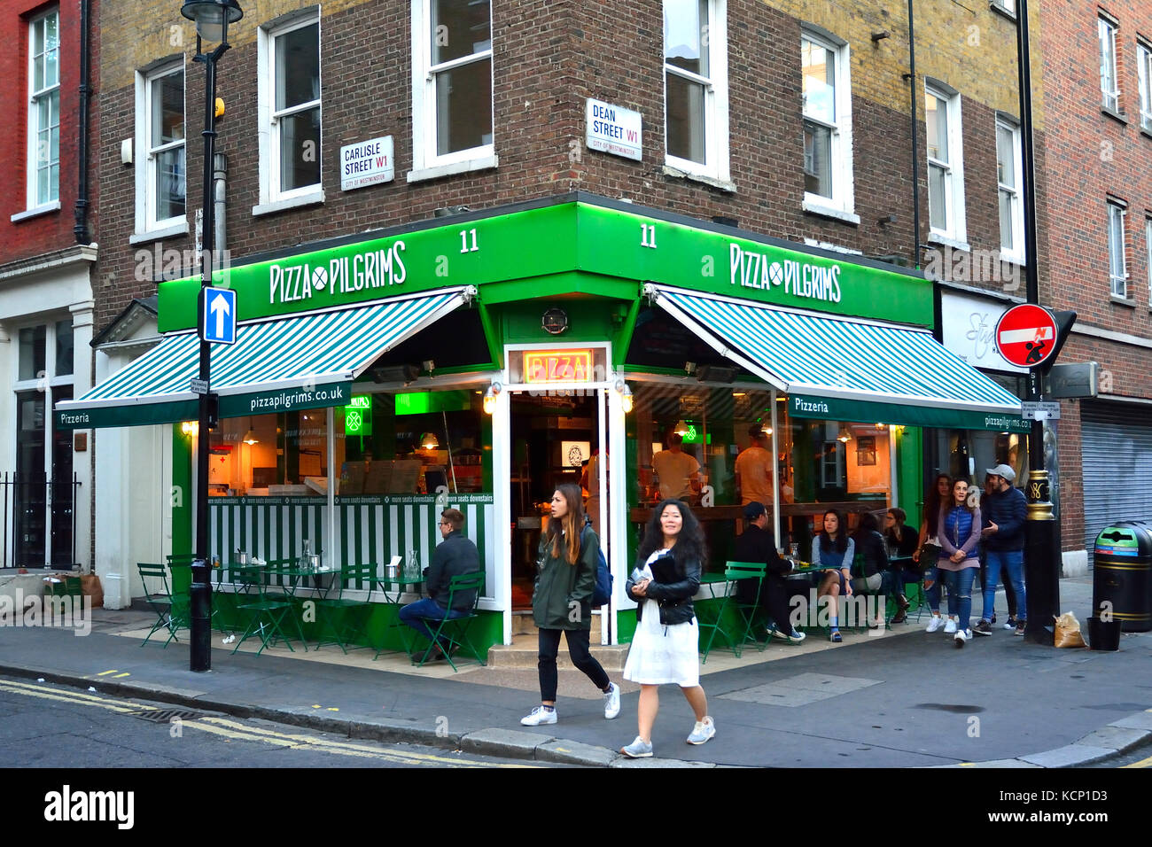 Pizza Pilgrims restaurant in London, England, UK Stock Photo Alamy