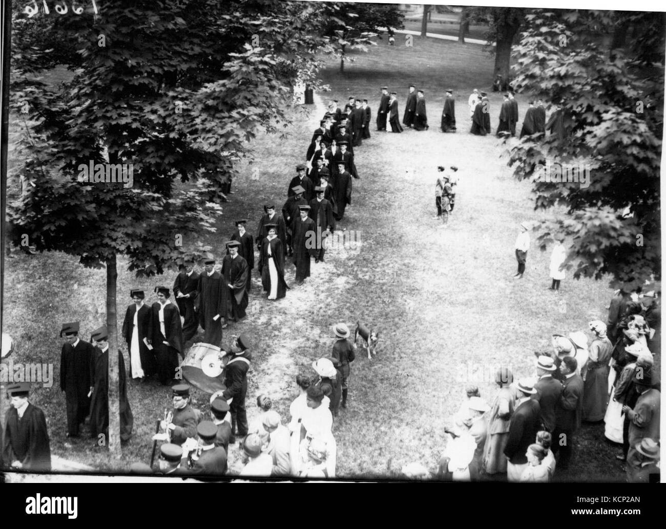 Faculty Procession At Commencement 1914 (3191610204 Stock Photo - Alamy