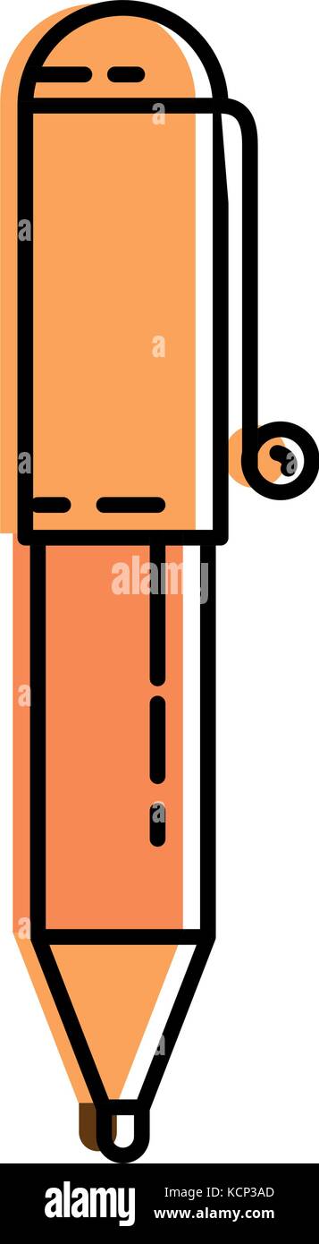 pen write isolated icon vector illustration design Stock Vector Image ...