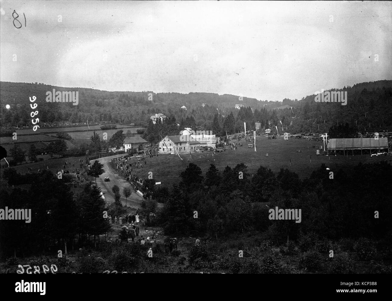 Circuit of the 1922 Belgian Grand Prix Stock Photo - Alamy