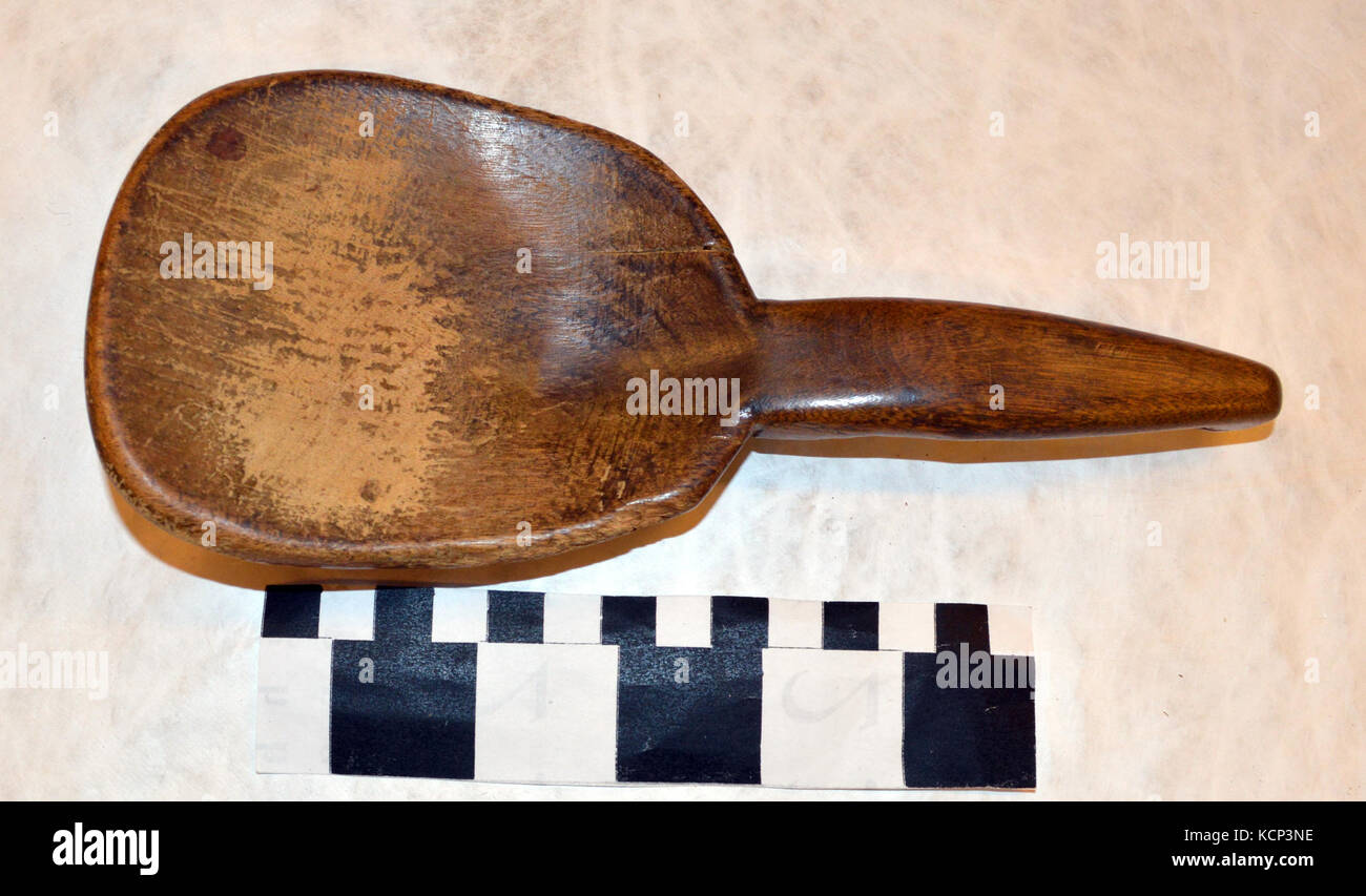 Carved Wooden Butter Paddles Stock Photo Alamy