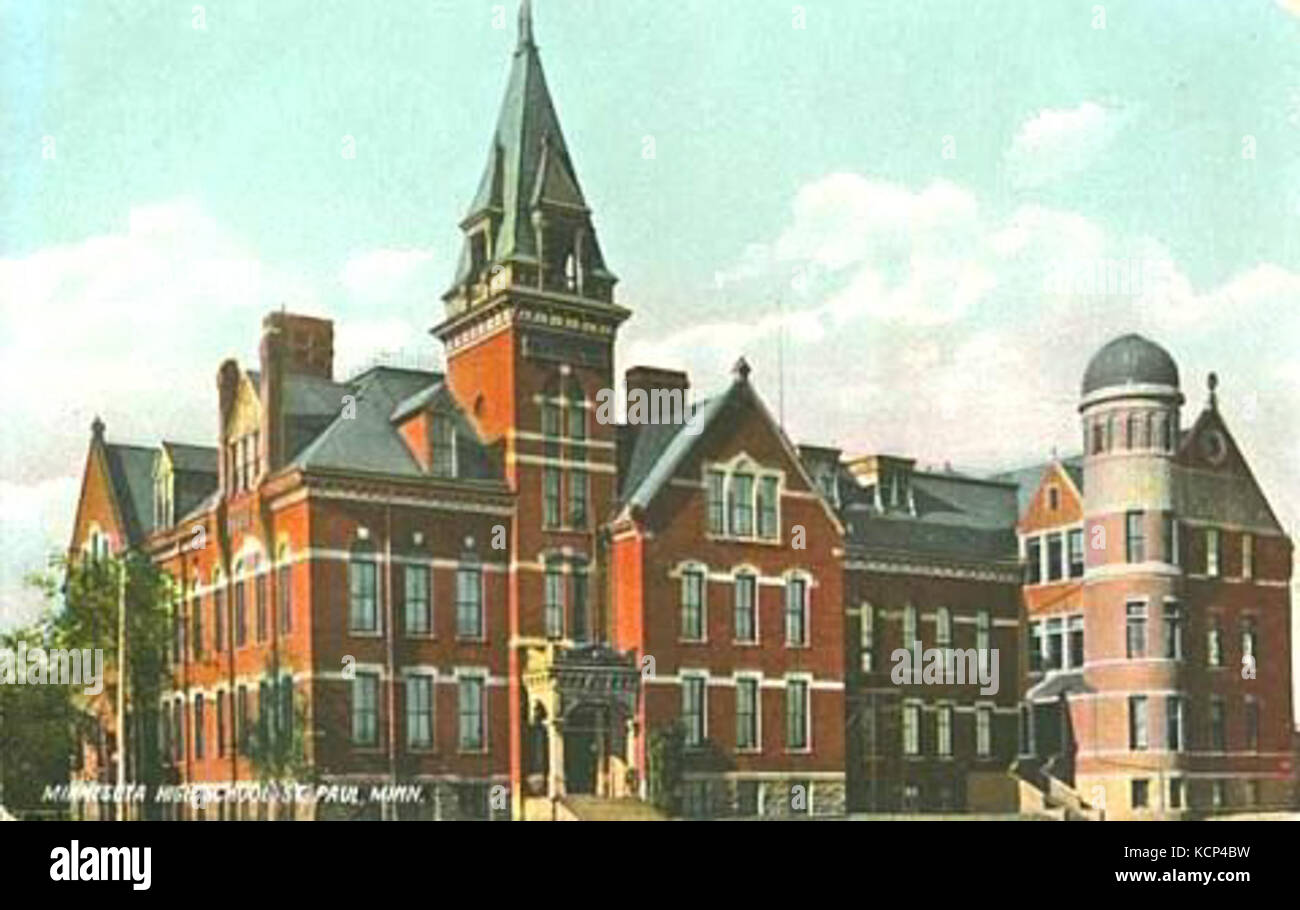 CHS 10th Minnesota 1888 1912 opt20 Stock Photo Alamy