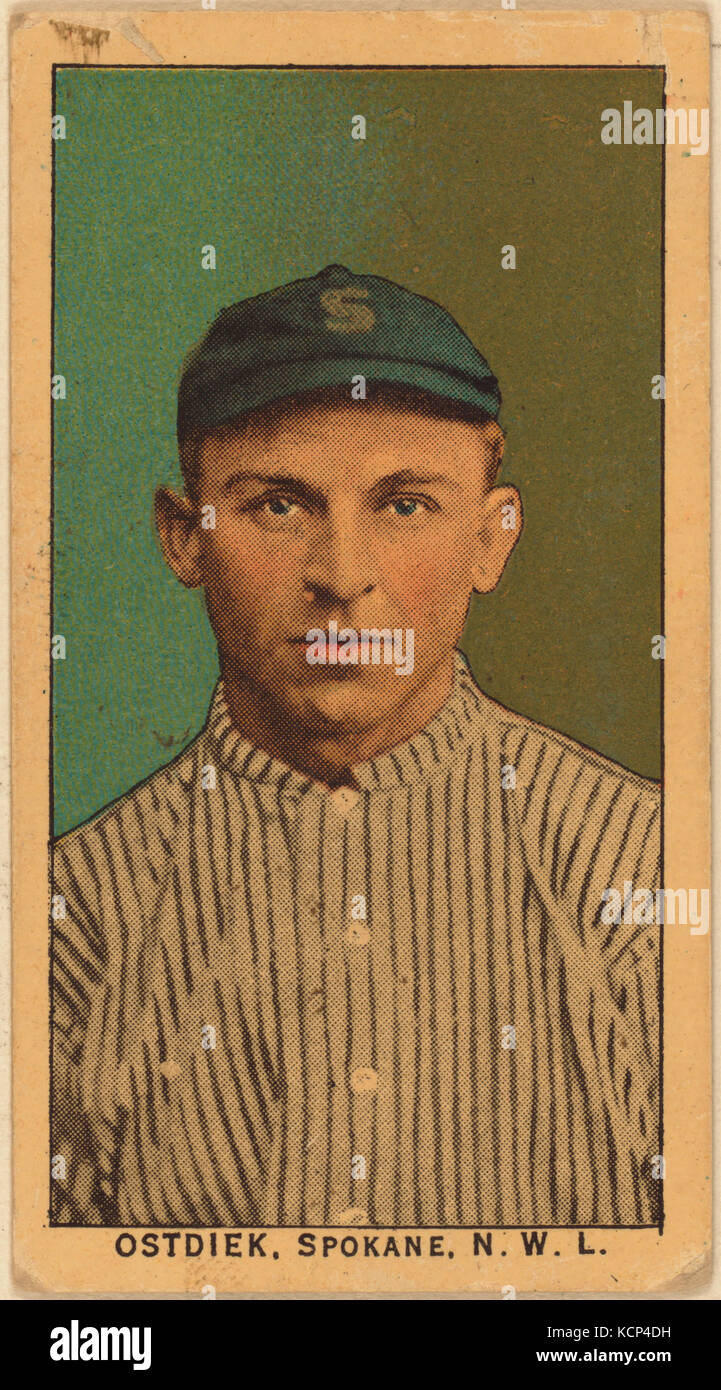 This photograph from 1910 captures Harry Ostdiek, a notable individual from Spokane, Washington, reflecting life in the early 20th century in the American Northwest. Stock Photo
