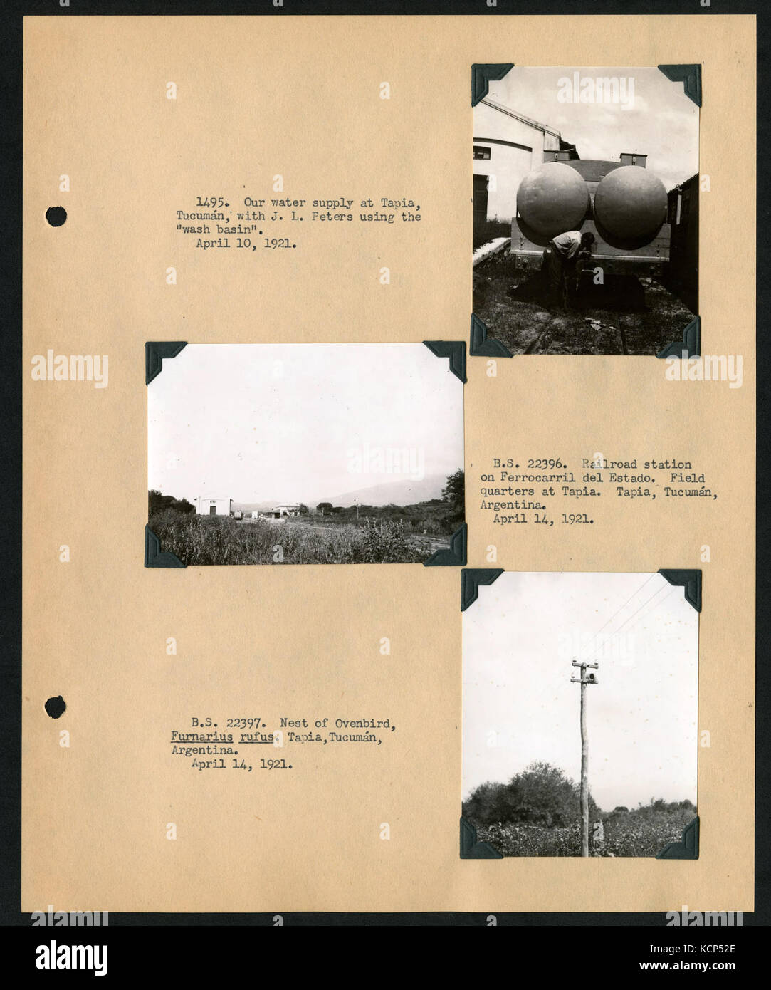 Album 1 Uruguay, Argentina, Chile, and Peru, 1920 1921 includes