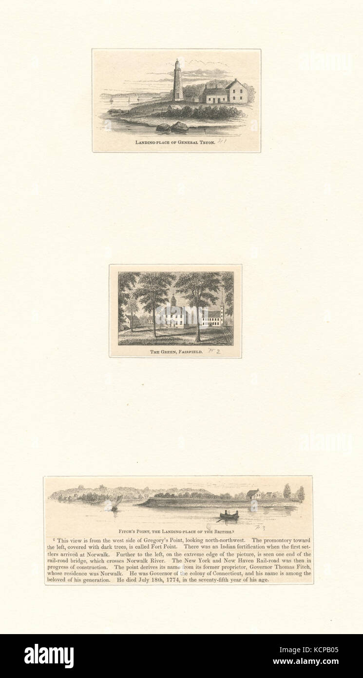 C. Fitch's Point, the landing place of the British (NYPL b12610606 ...