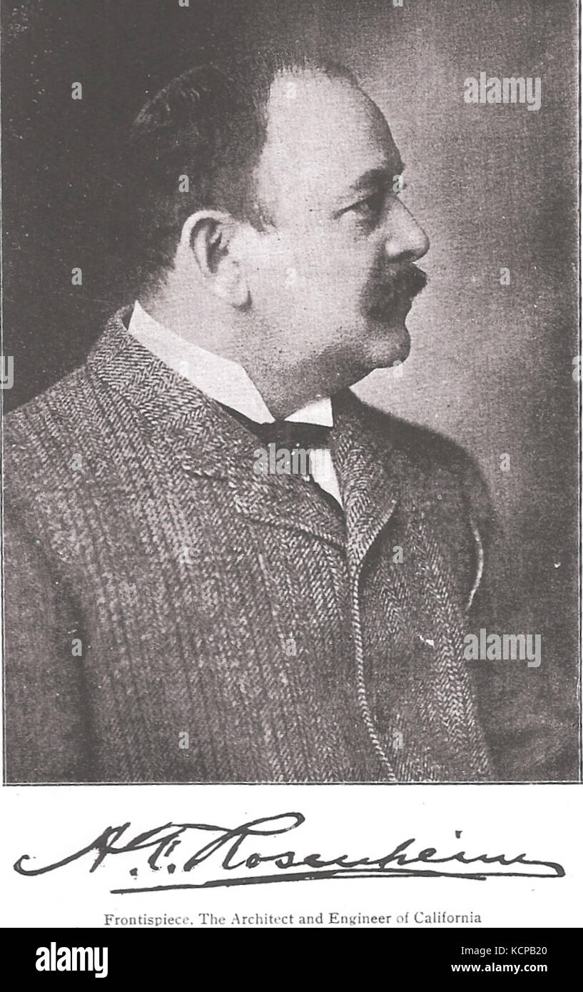 Alfred F. Rosenheim Stock Photo Alamy