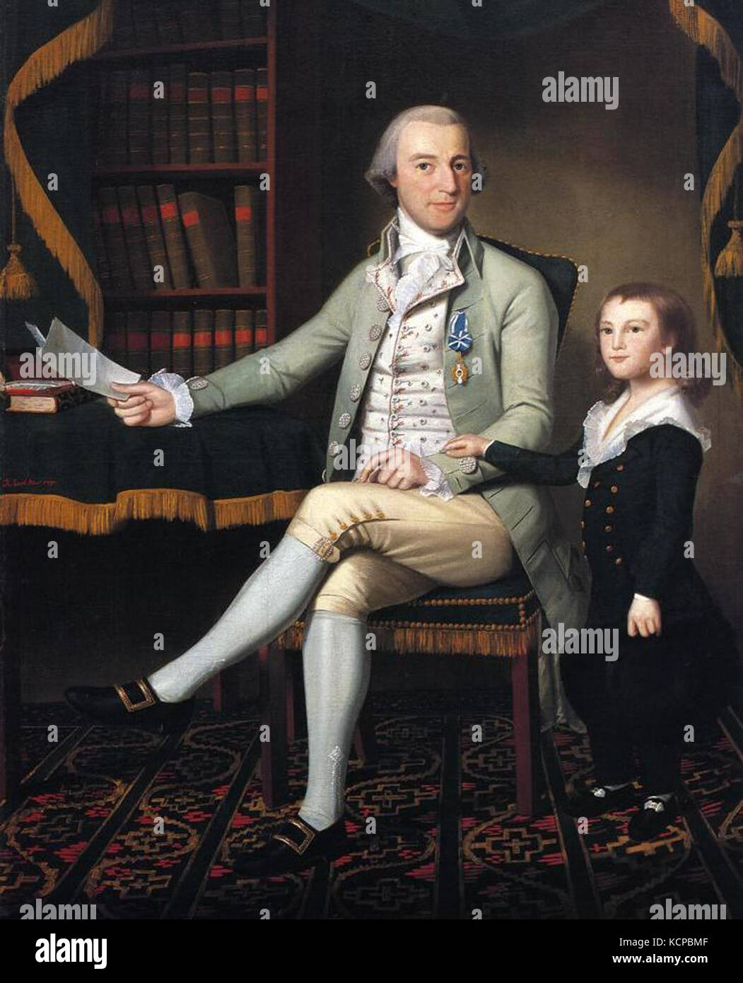 Benjamin Tallmadge by Ralph Earl Stock Photo