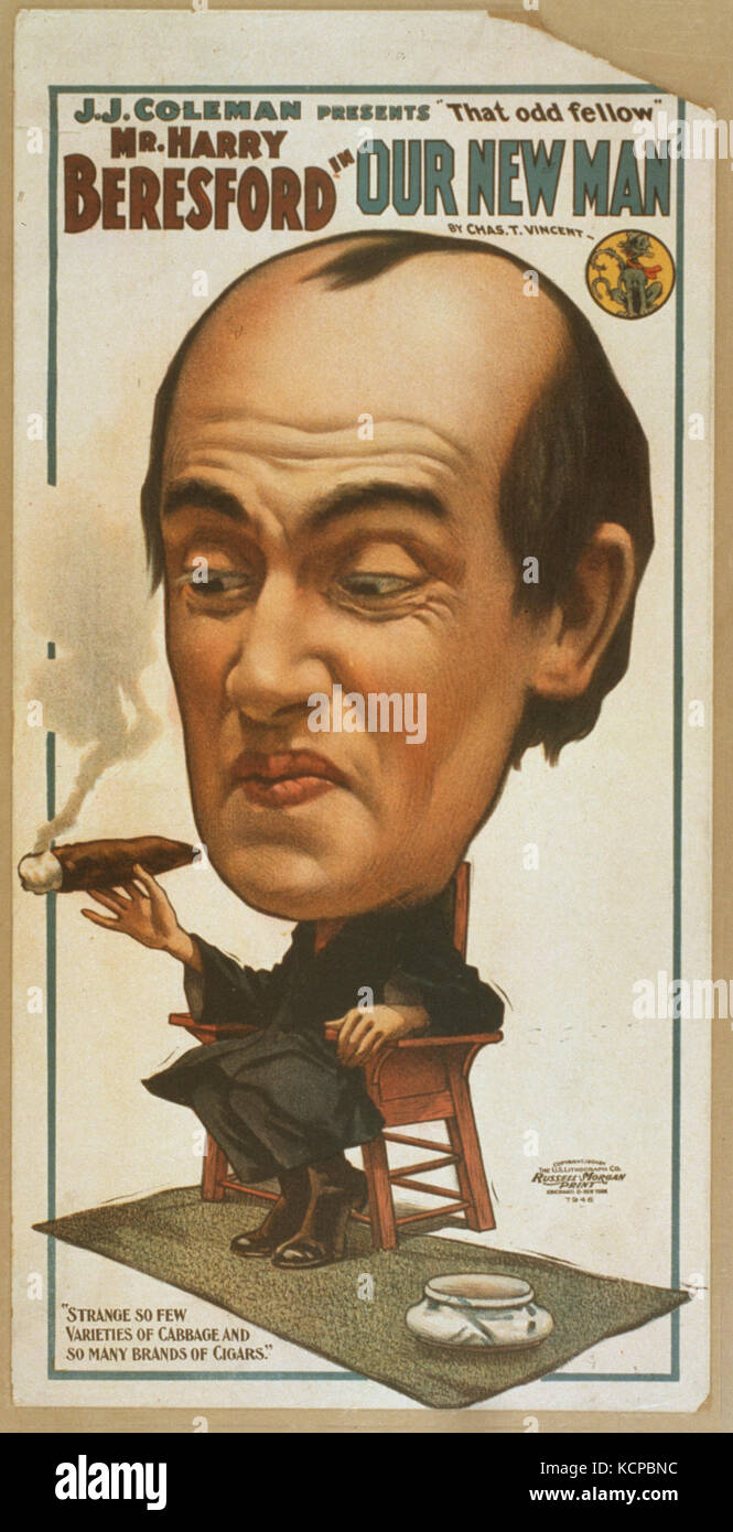 Harry Beresford Poster 2 Stock Photo Alamy