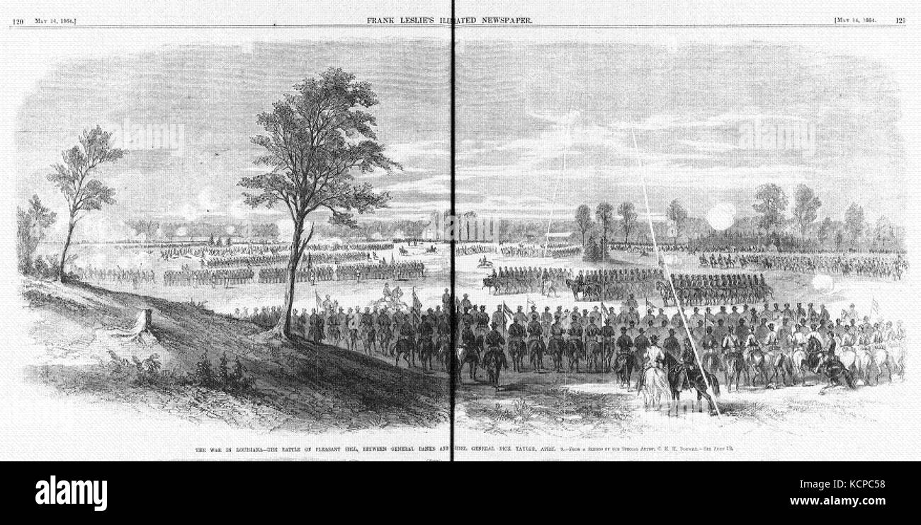 Battle of Pleasant Hill Louisiana Stock Photo Alamy