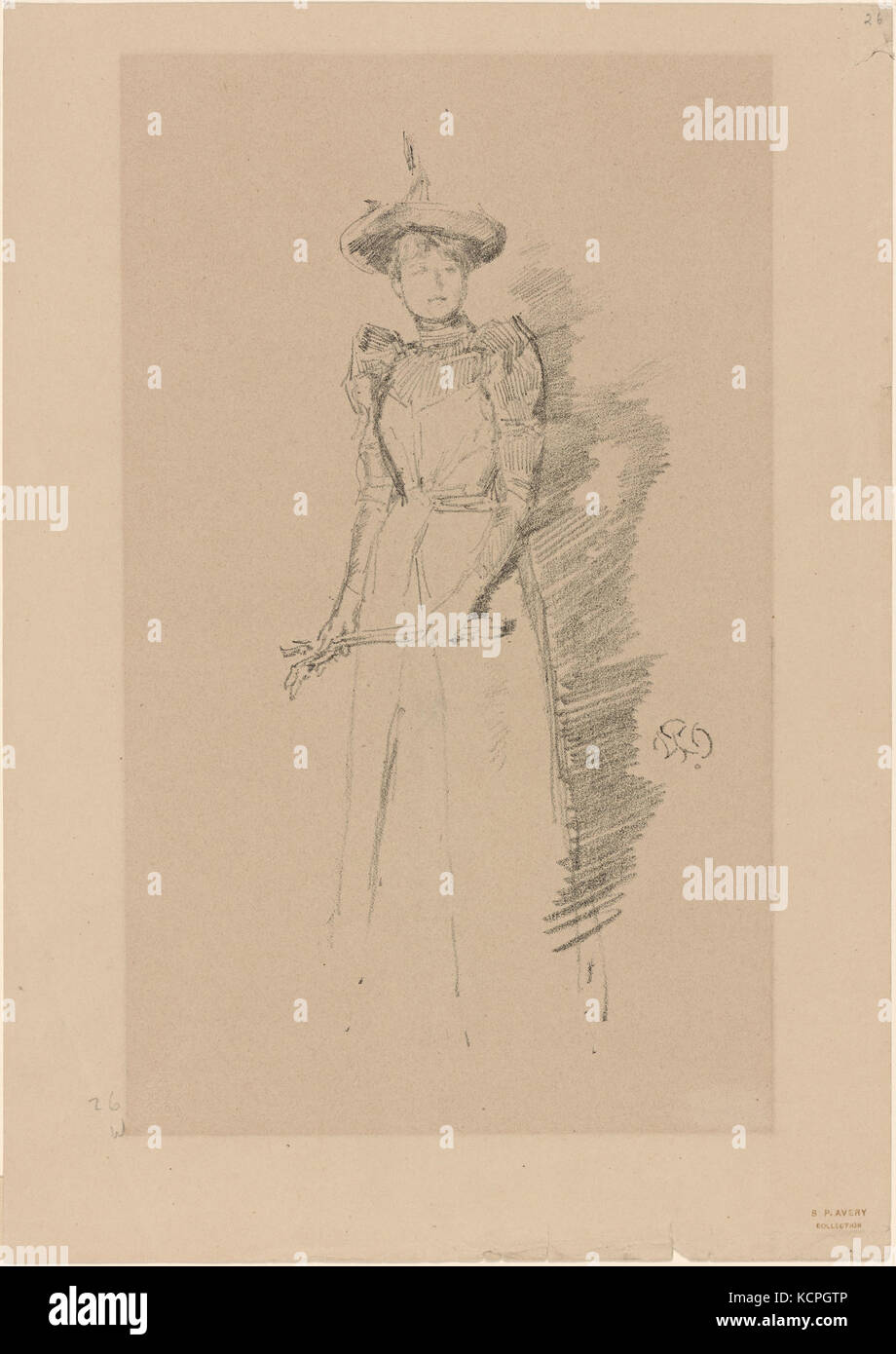 Gants de suede (NYPL Hades 1095284 1605528) Stock Photo