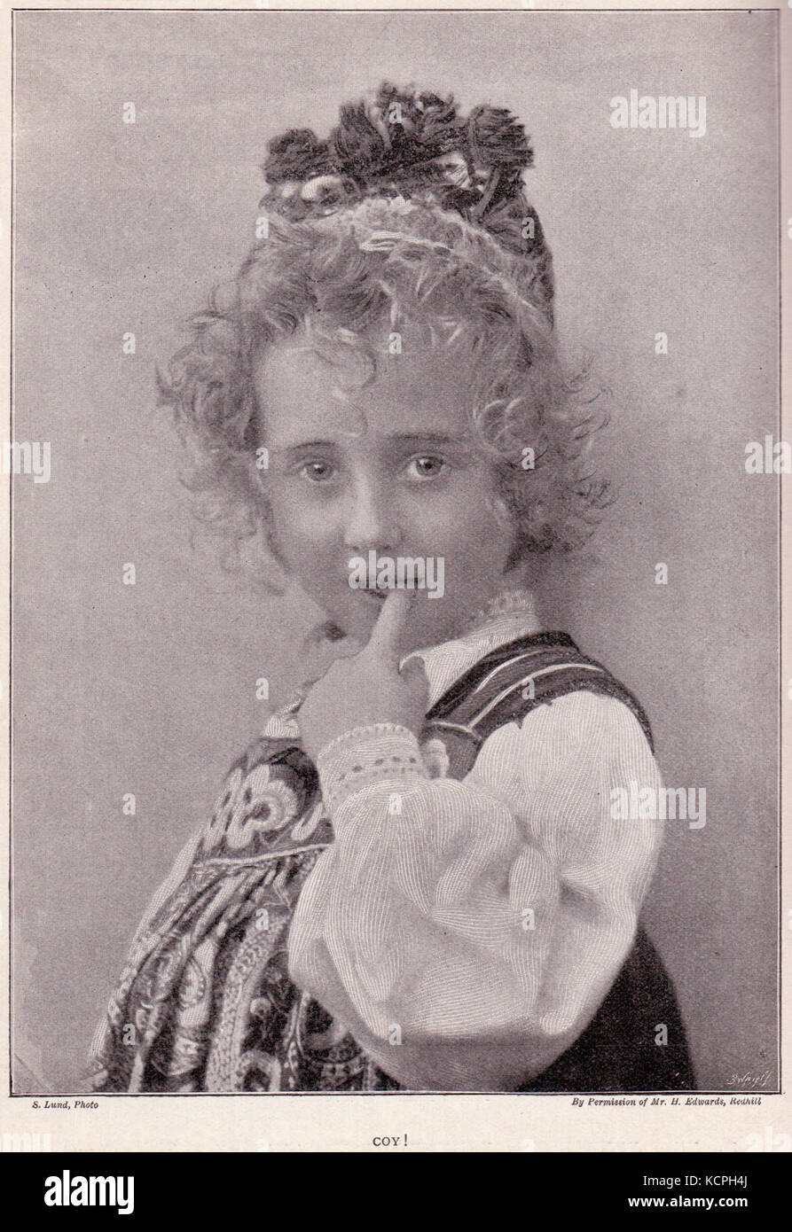 Coy! by perpetualplum Stock Photo - Alamy