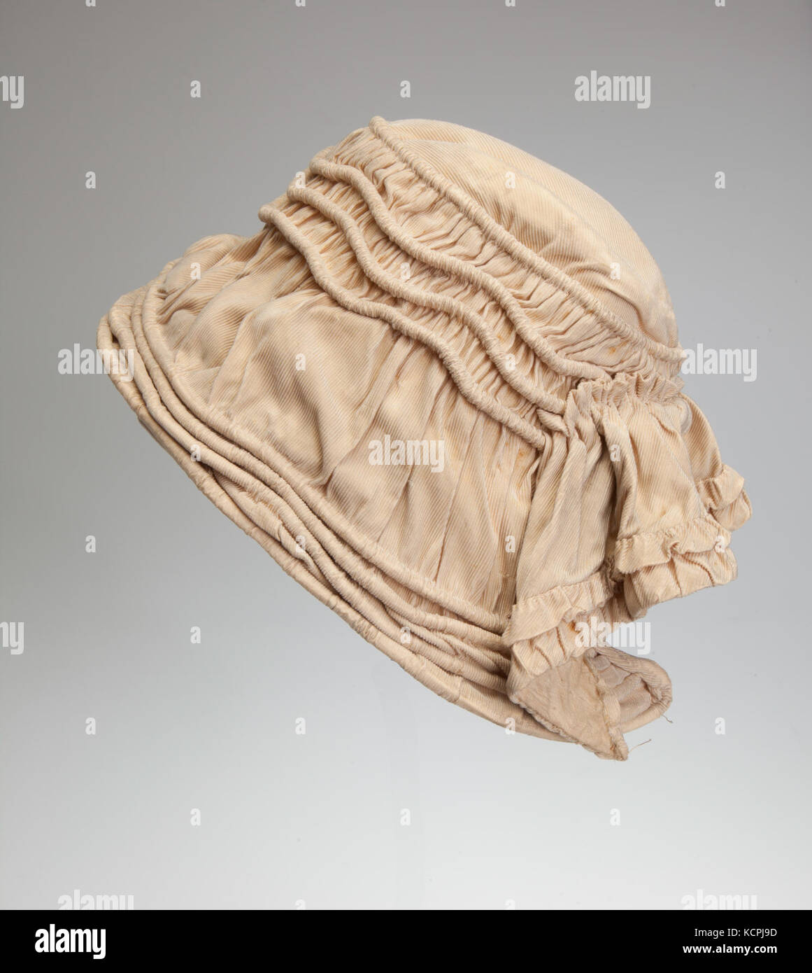 Bonnet Worn by Mrs. Adelaide McKinley Bostwick Stock Photo