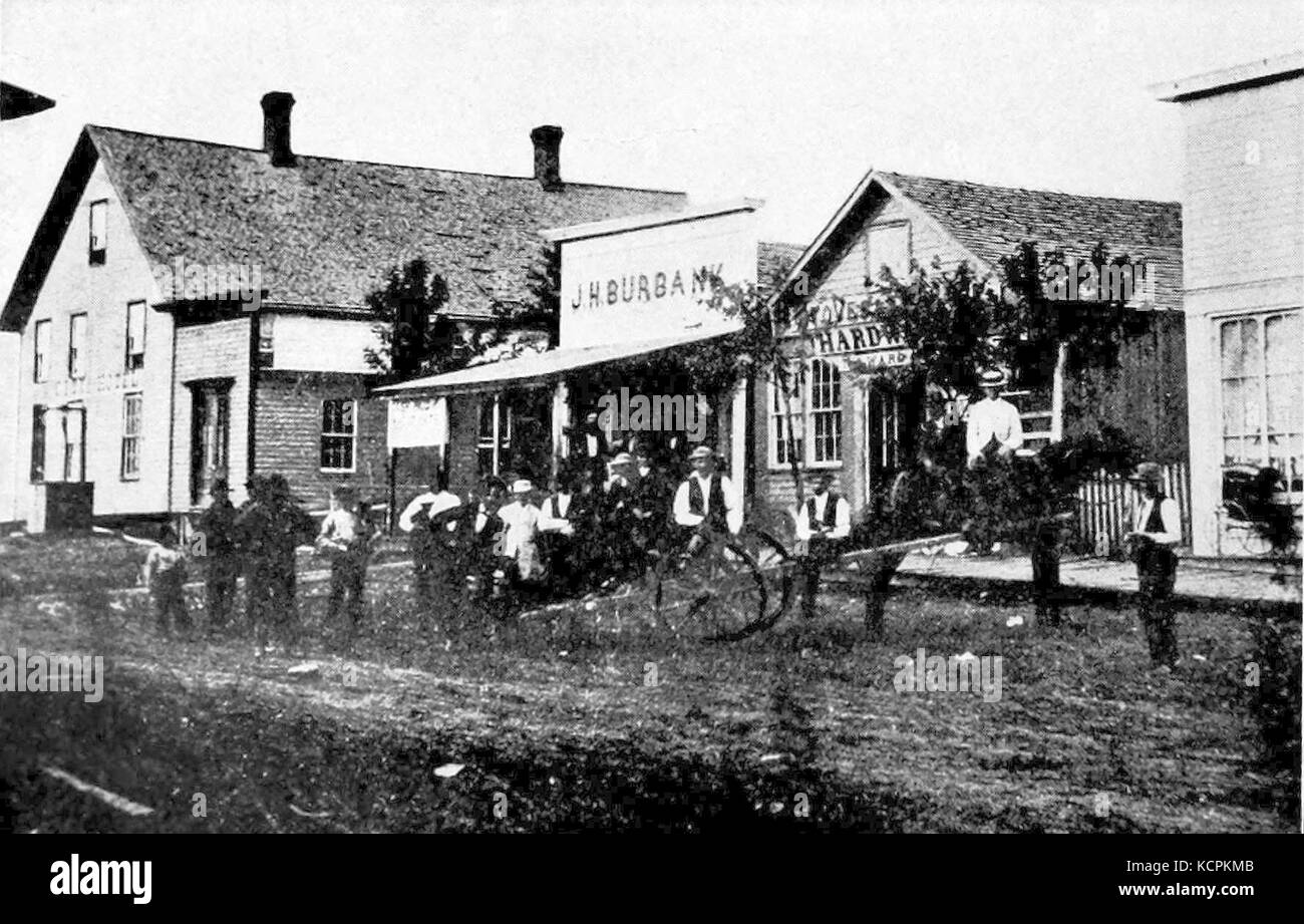 Falls City, Nebraska (1868 Stock Photo Alamy