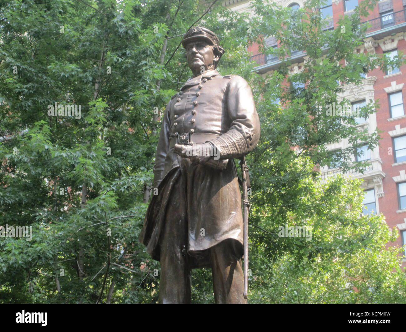 Admiral Farragut statue in Madison Square Park Stock Photo Alamy