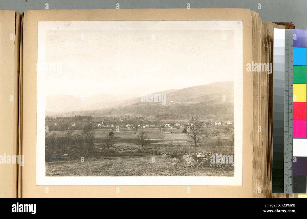 Ashokan Reservoir. View of village of Shokan. This lies within limits