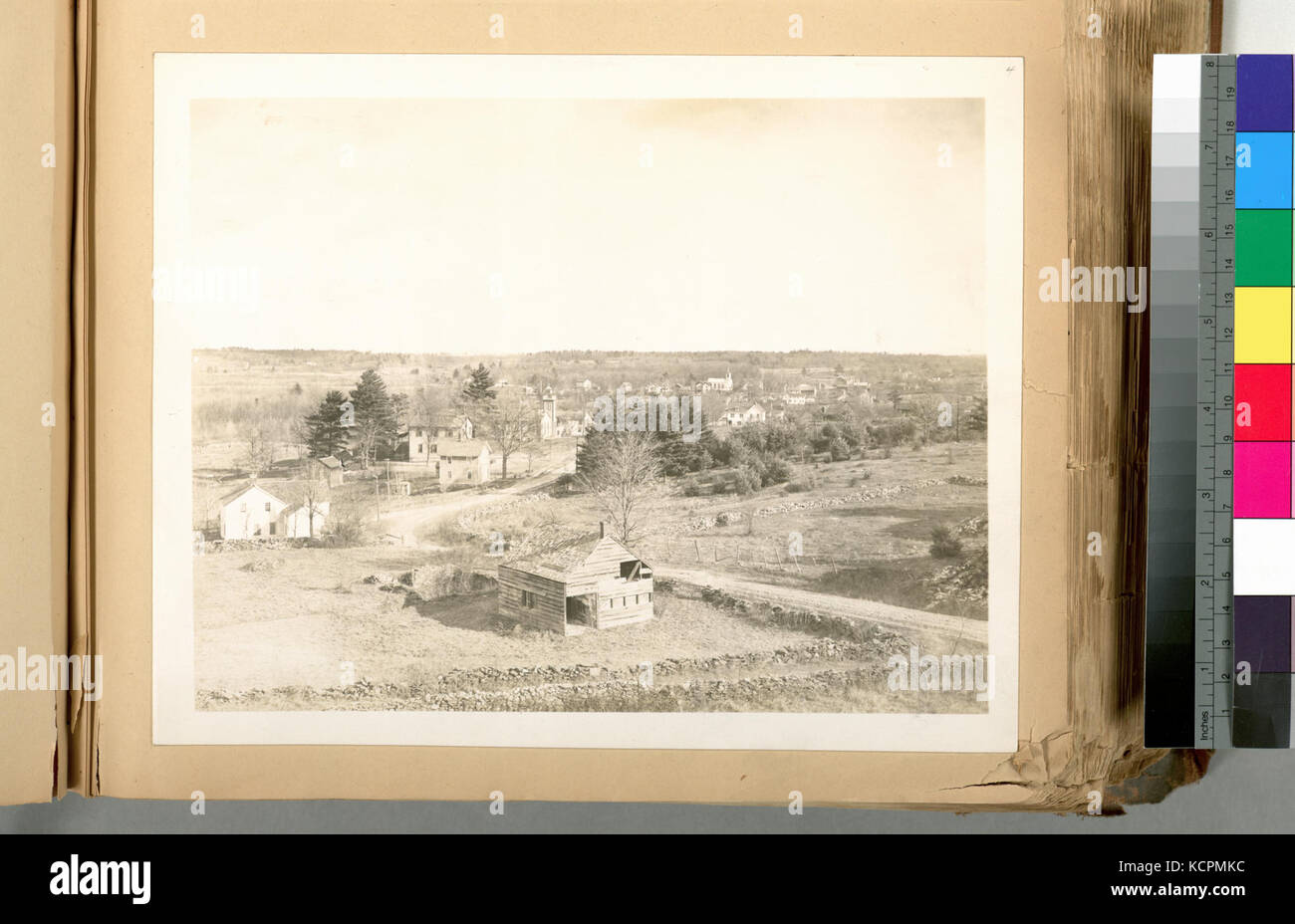 Ashokan Reservoir. View of old town of West Hurley, included in