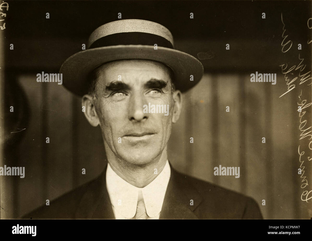 Connie Mack, Philadelphia Athletics manager, by Paul Thompson, 1911