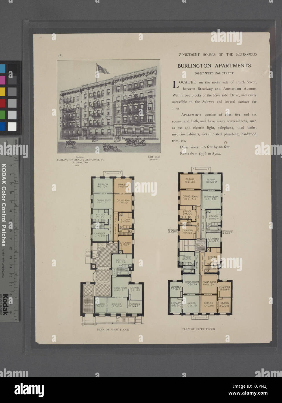 Burlington Apartments 505 517 West 134th Street Between Broadway