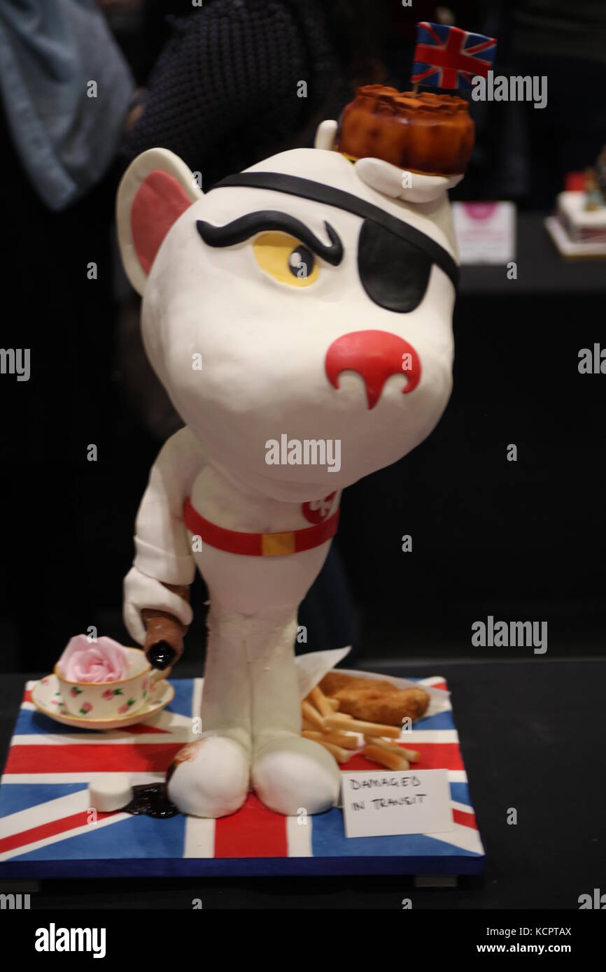 London, UK. 6th Oct, 2017. Cake Bake Show opens its doors in ExCel