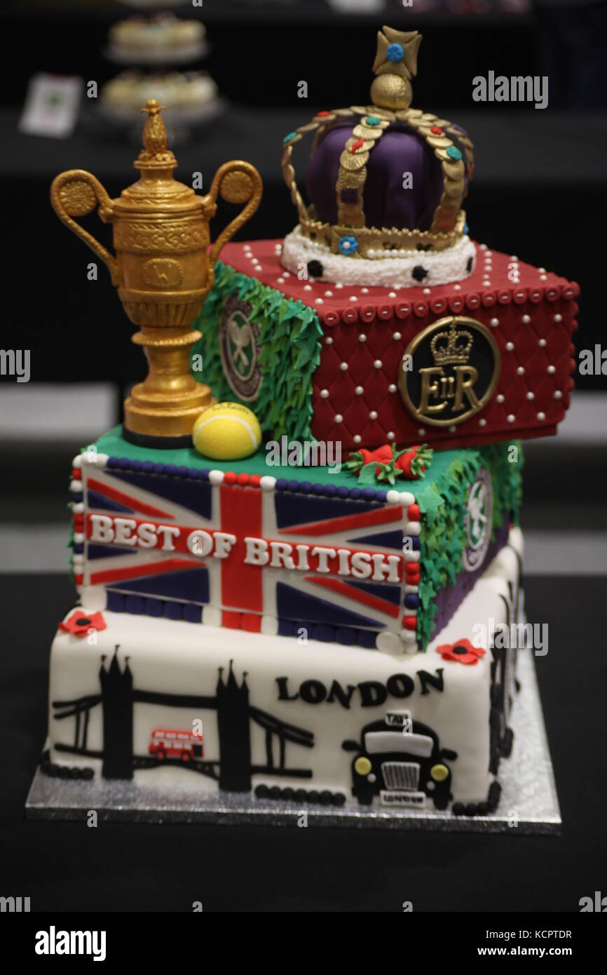 London, UK. 6th Oct, 2017. Cake Bake Show opens its doors in ExCel