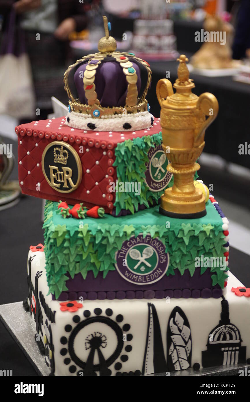 London, UK. 6th Oct, 2017. Cake Bake Show opens its doors in ExCel