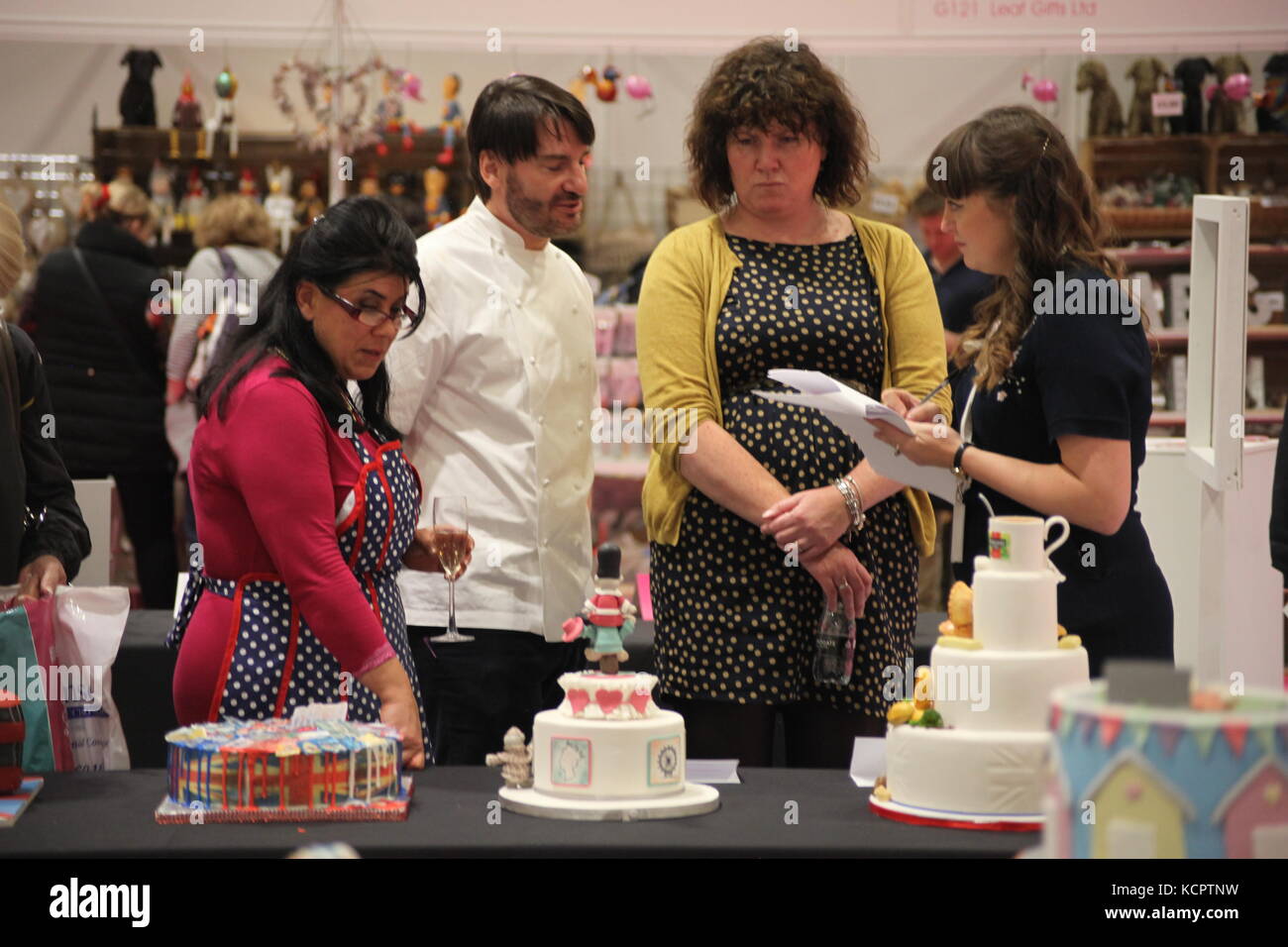 London, UK. 6th Oct, 2017. Cake Bake Show opens its doors in ExCel