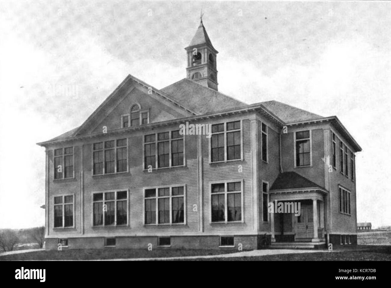 Ashaway School, Ashaway, Hopkinton, RI Stock Photo Alamy