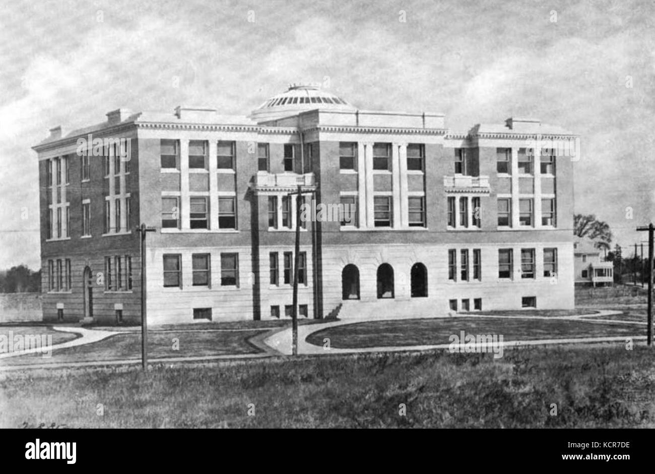 Cranston High School, Auburn, Cranston, RI Stock Photo Alamy