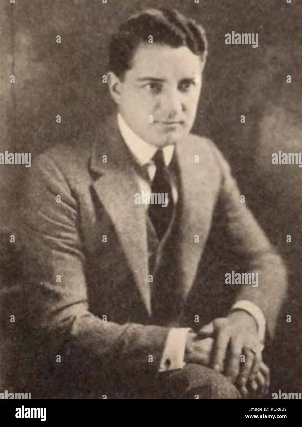Bryant Washburn Dec 1920 EH Stock Photo - Alamy