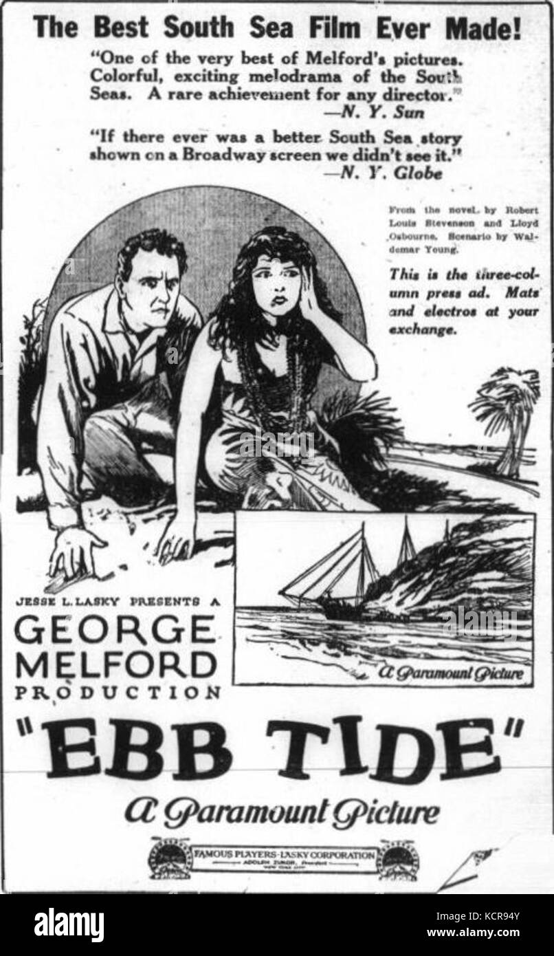 Ebb Tide (1922) 6 Stock Photo Alamy