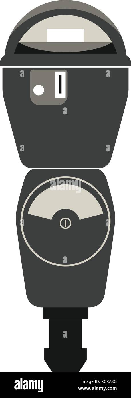 Old parking meter Stock Vector Images - Alamy