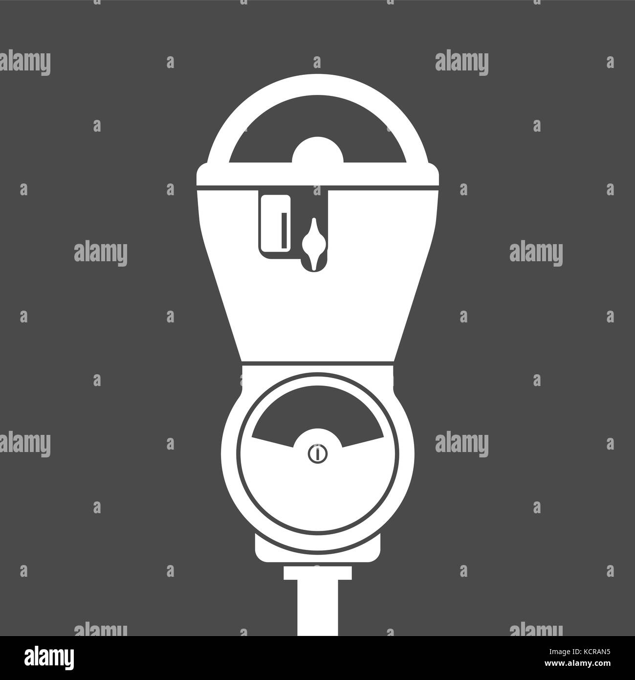 Silhouette of retro parking meter Stock Vector Image & Art - Alamy