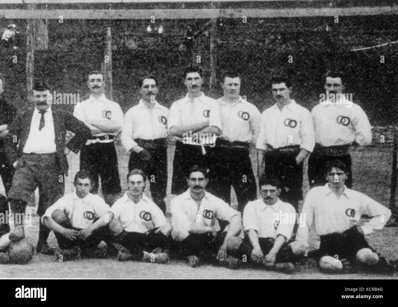 France national football 1904 Stock Photo Alamy