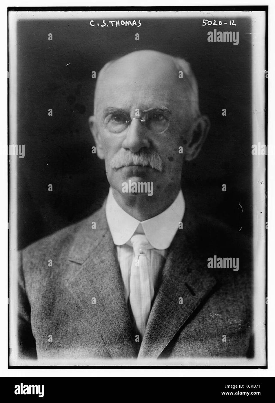Charles Spalding Thomas circa 1918 Stock Photo Alamy