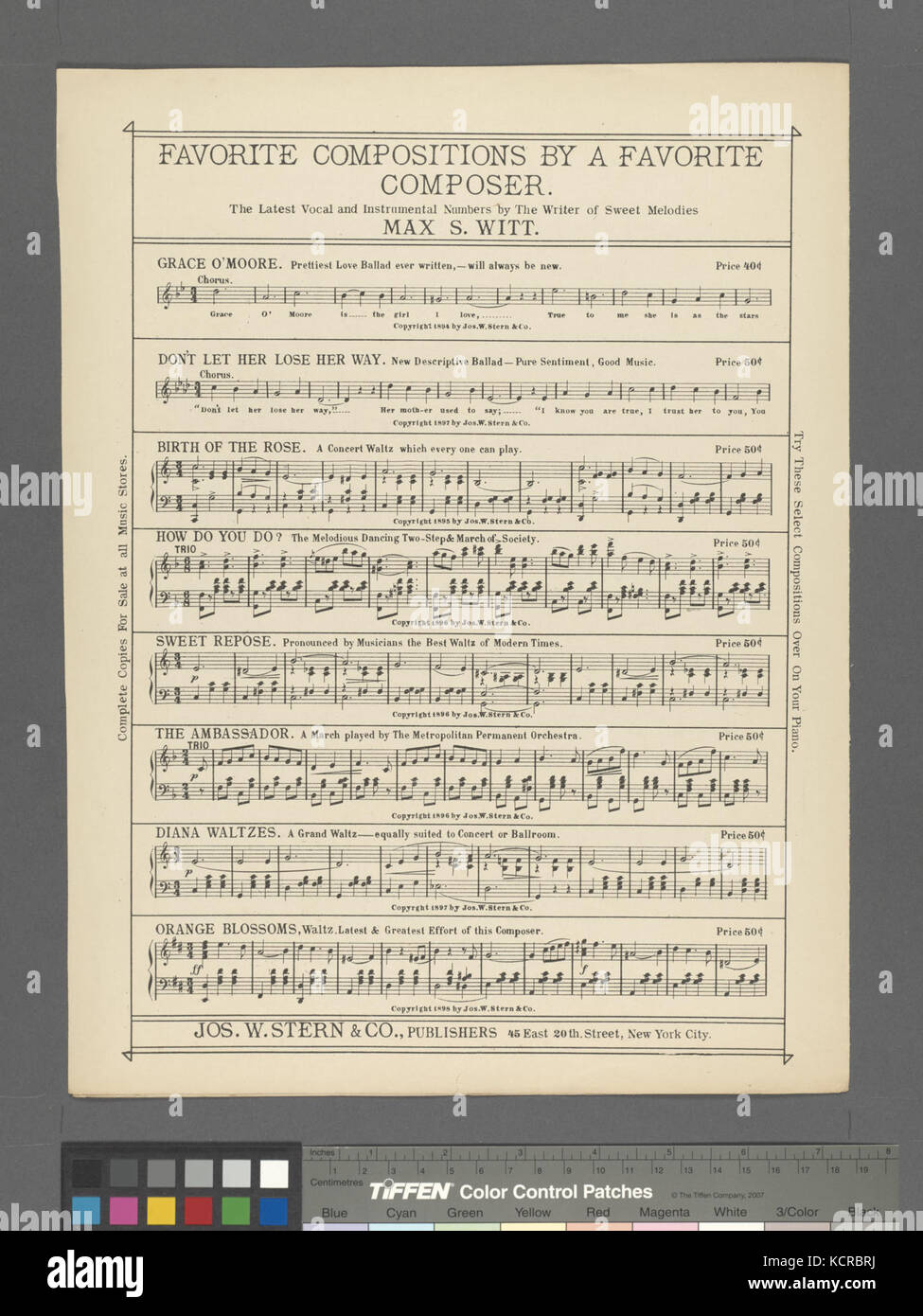 He's up against the real thing now (NYPL Hades 609988 1801629) Stock Photo