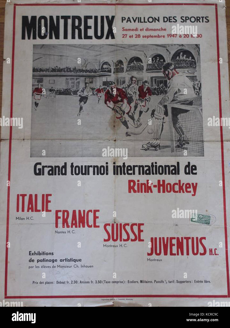 Coupe des nations 1947 Stock Photo Alamy