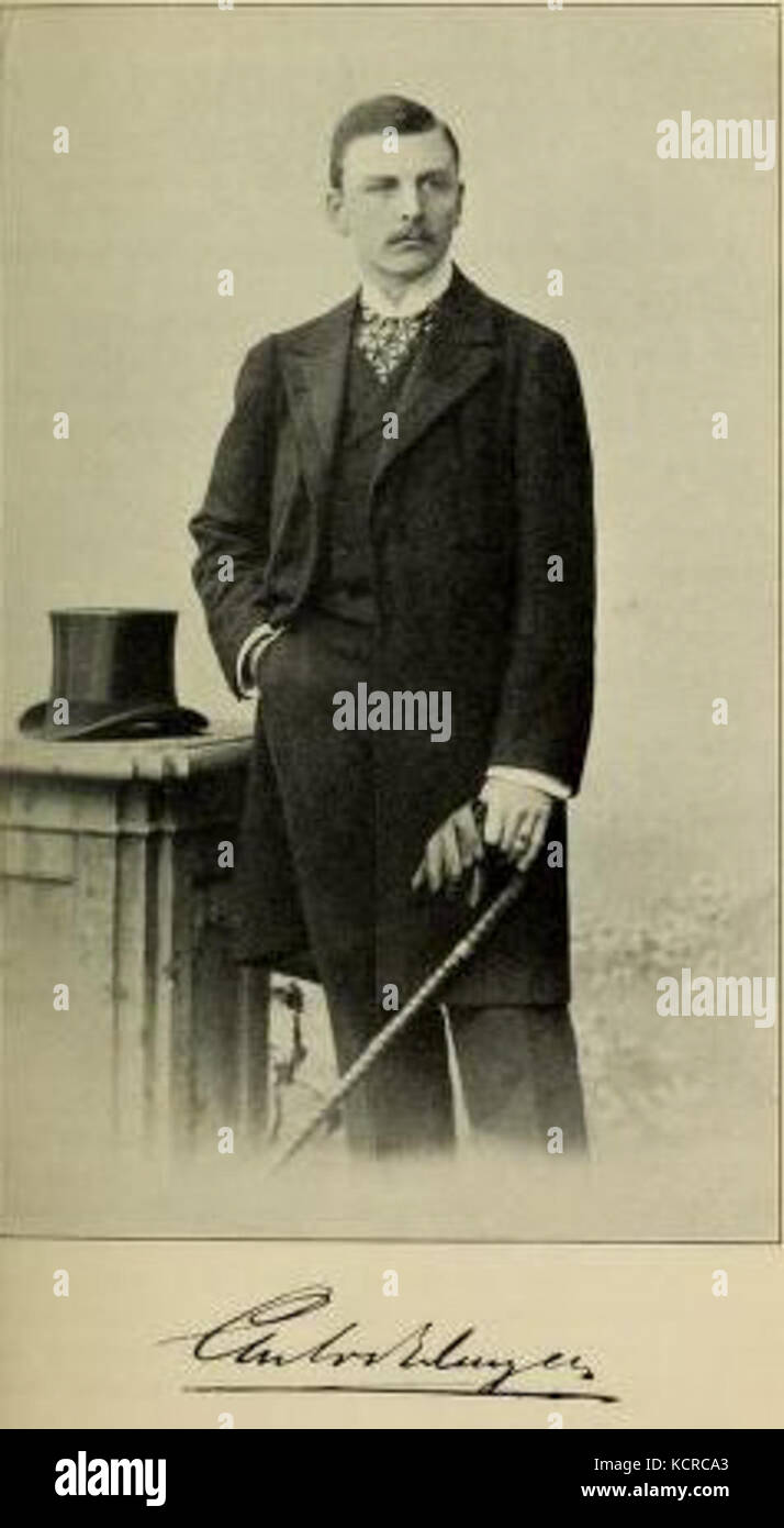 Carlo von Erlanger Stock Photo Alamy