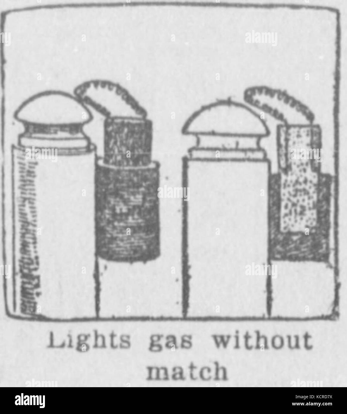 Automatic Gas Igniter Stock Photo Alamy