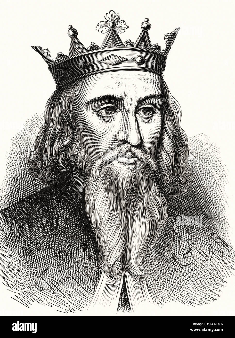Henry I king of England from 1100 Stock Photo Alamy
