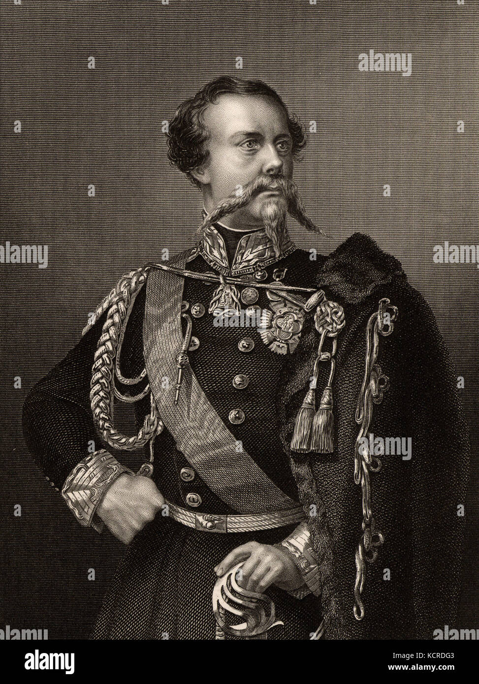 Victor Emmanuel II King of Piedmont, Savoy and Sardinia from 1849 Stock Photo Alamy