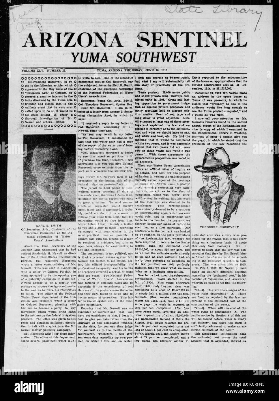 Map of yuma Black and White Stock Photos & Images Alamy